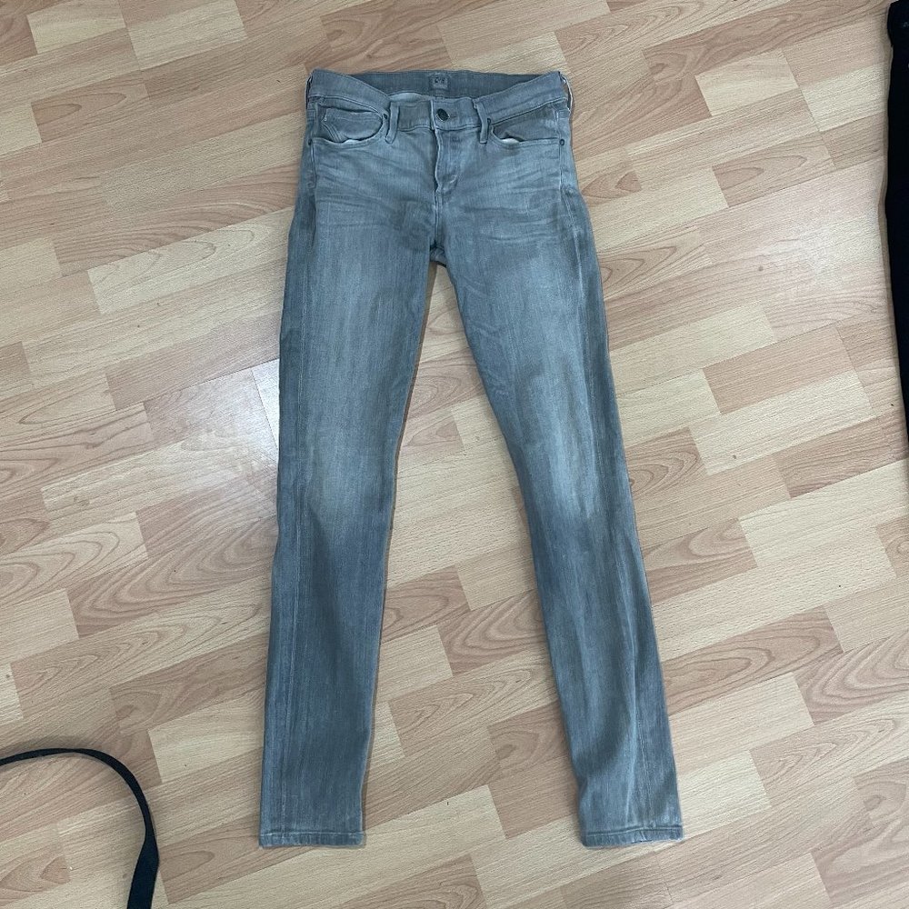 Citizens of Humanity avedon low rise skinny gray (27)